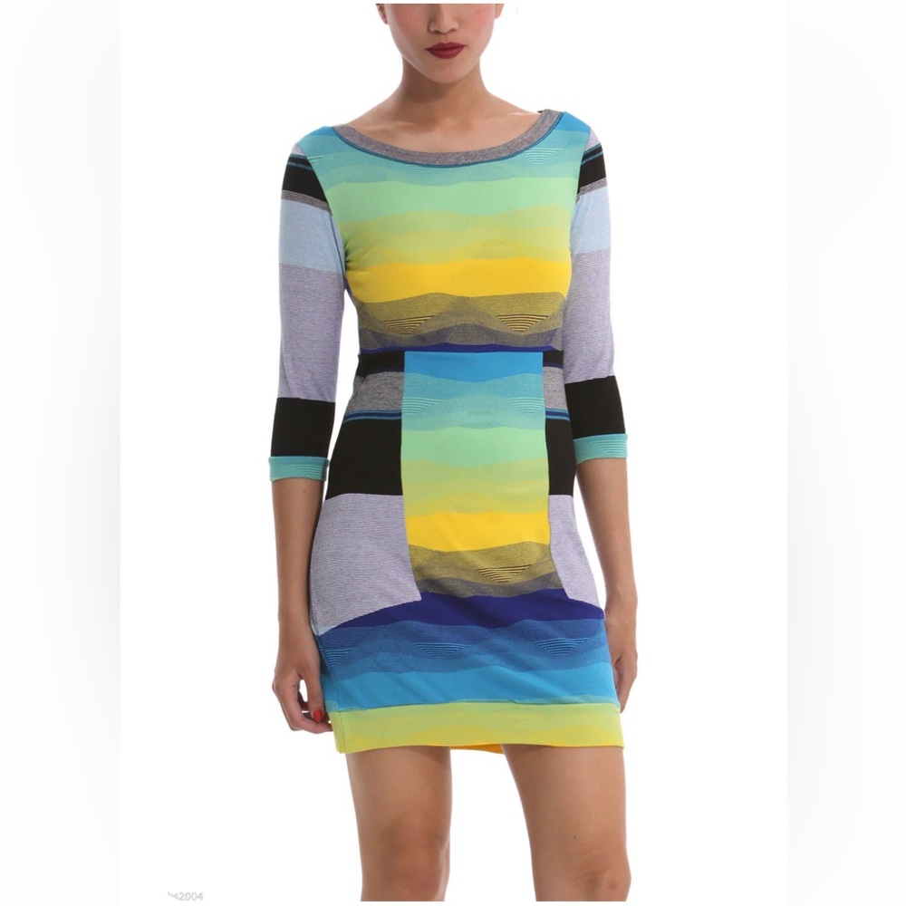 DESIGUAL BY L LACROIX STYLE 41V2L25 Knit Dress XS